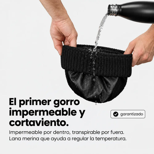 Bonnet en laine mérinos imperméable Hivenna